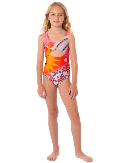 Foto de Sundance Pink Sailor Sporty Shorts by Maaji - Vestidos De Baño Para Niñas - Niñas