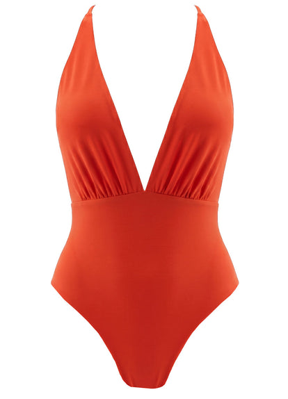 Thumbnail - Foto de Red Camelia Safri Plunge One Piece by Maaji - Enteros - Vestidos de Baño - 6
