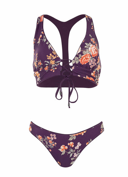  Foto de Dark Grape Sublimity Classic Bikini Bottom by Maaji - Panties - Vestidos de Baño