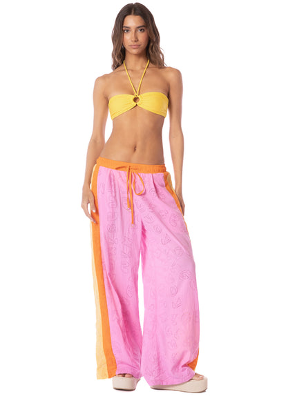  Maaji Lemon Margarita Jill Ring Bandeau Bikini Top