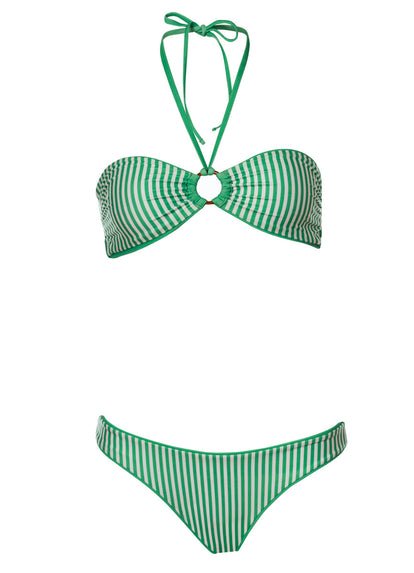  Foto de Green Jill Ring Bandeau Bikini Top by Maaji - Tops - Vestidos de Baño