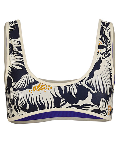  Maaji Cobalt Blue Jilly Sporty Bralette Bikini Top