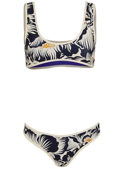  Maaji Cobalt Blue Jilly Sporty Bralette Bikini Top