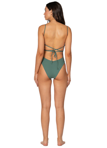 Thumbnail - Foto de Eucalyptus Green Brittany Classic One Piece by Maaji - Enteros - Vestidos de Baño - 5