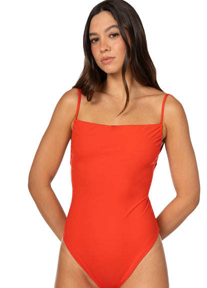 Thumbnail - Foto de Red Camelia Brittany Classic One Piece by Maaji - Enteros - Vestidos de Baño - 3