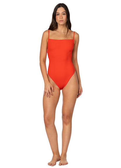 Thumbnail - Foto de Red Camelia Brittany Classic One Piece by Maaji - Enteros - Vestidos de Baño - 4