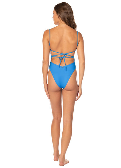  Foto de Blue Brittany Cheeky Cut Classic One Piece by Maaji - Enteros - Vestidos de Baño