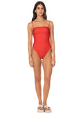 Maaji Red Camelia Brittany Cheeky Cut Classic One Piece