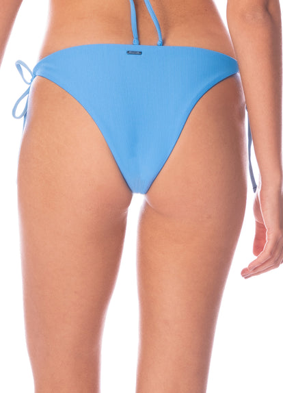  Maaji Stone Blue Sunning Low Rise Tie Side Bikini Bottom