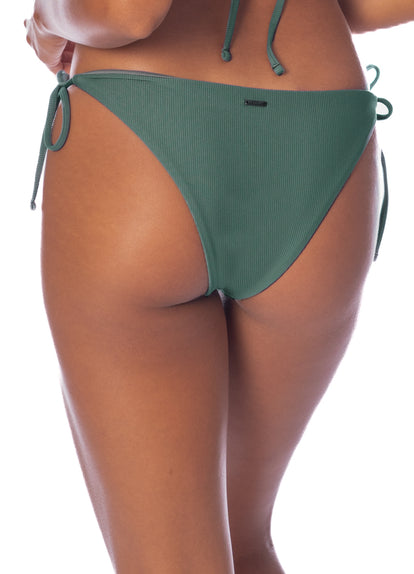  Maaji Eucalyptus Green Sunning Low Rise Tie Side Bikini Bottom