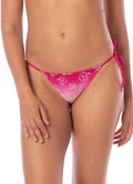 Maaji Blushing Pink Sunning Low Rise Tie Side Bikini Bottom
