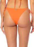 Maaji Orange Sunning Low Rise Tie Side  Bikini Bottom
