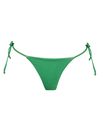 Thumbnail - Foto de Green Sunning Low Rise Tie Side  Bikini Bottom by Maaji - Panties - Vestidos de Baño - 8