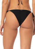 Maaji Jade Black Sunning Low Rise Tie Side  Bikini Bottom