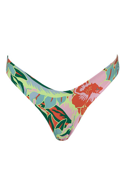  bikini bottom from Maaji – Lime Green Splendour Regular Rise Thin Side Bikini Bottom – Category: Apparel , Accessories Clothing Swimwear