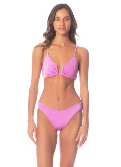  Maaji Fondant Pink Sublimity Regular Rise Classic Bikini Bottom