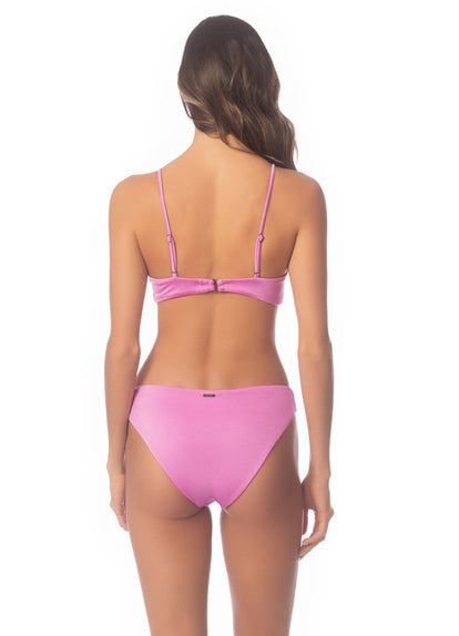  Maaji Fondant Pink Sublimity Regular Rise Classic Bikini Bottom