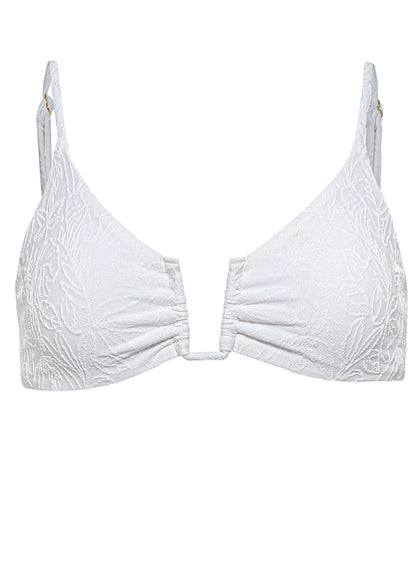  Maaji White Whisper Bia  U Wire Bralette Bikini Top