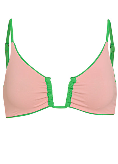  Maaji Emerald Brocade Bia U Wire Bralette Bikini Top