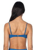 Maaji Sailor Blue Bia U Wire Bralette Bikini Top