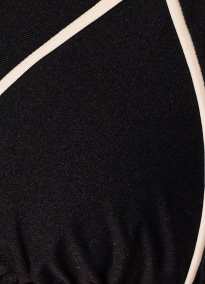  Maaji Midnight Black Balming Sliding Triangle Bikini Top