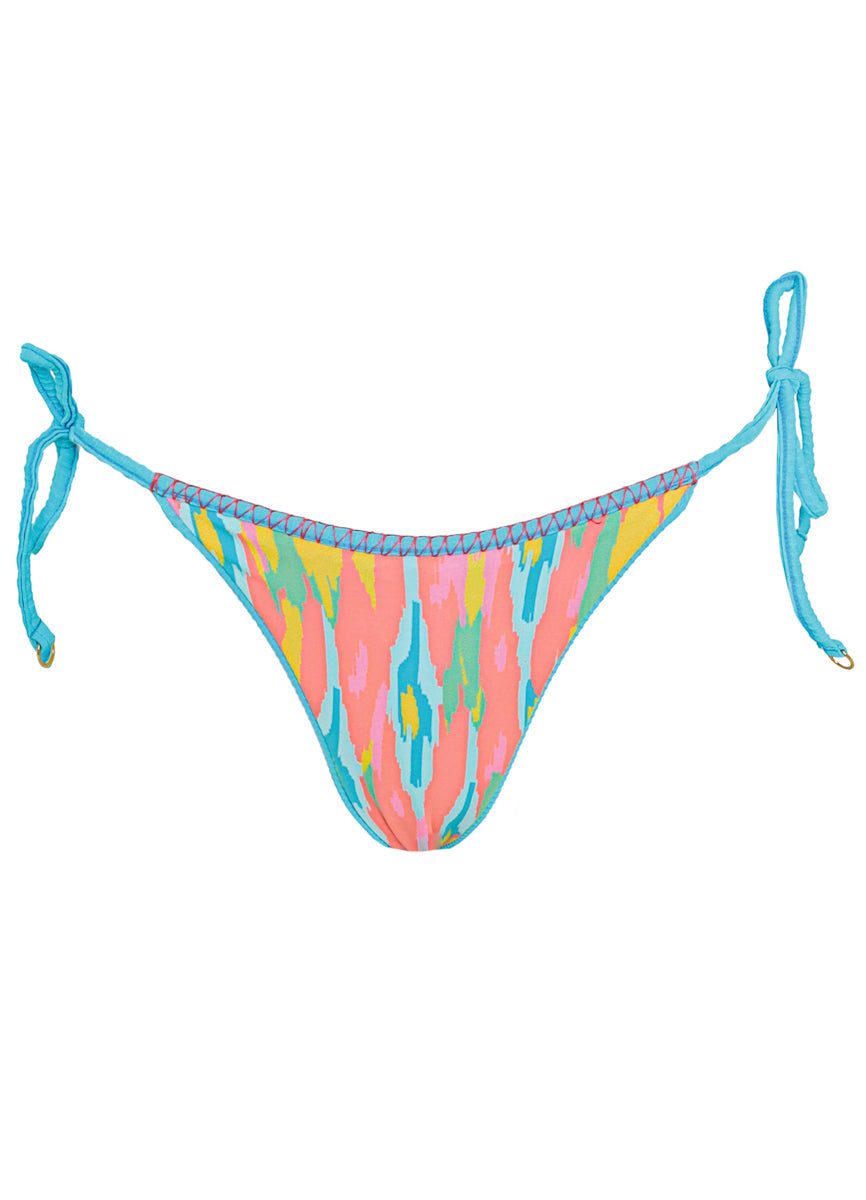 Maaji Aqua Dream Tulum Low Rise Tie Side Bikini Bottom