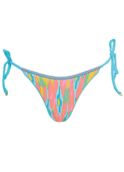  Maaji Aqua Dream Tulum Low Rise Tie Side Bikini Bottom