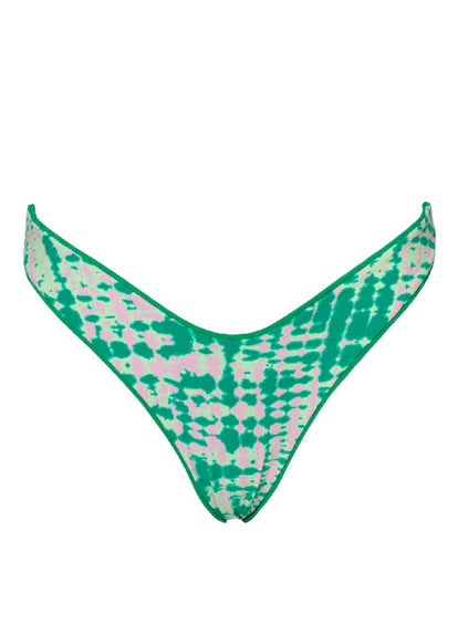  bikini bottom from Maaji – Enchanting Emerald Splendour Regular Rise Thin Side Bikini Bottom – Category: Apparel , Accessories Clothing Swimwear