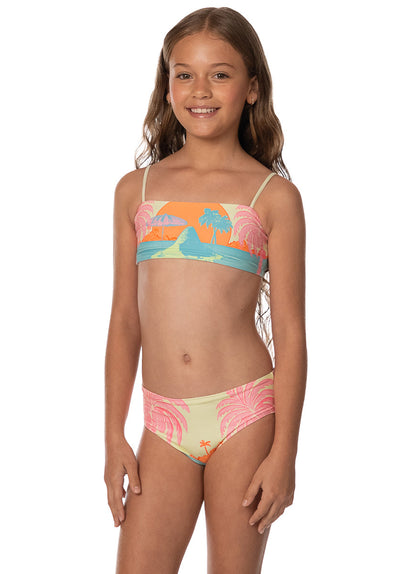 Thumbnail - Foto de Pastel Mirage Rainbow Girls Bikini Set by Maaji - Vestidos De Baño Para Niñas - Niñas - 1