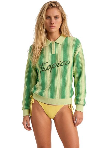 Foto de Signal Yellow Itati Pull Over by Maaji - Buzos Y Chaquetas - Ropa de Playa