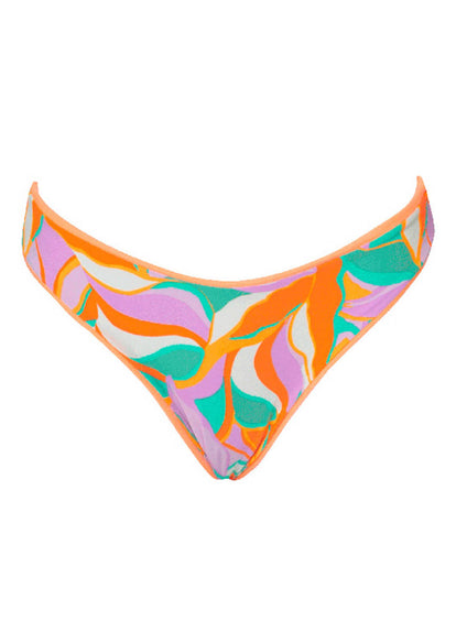  bikini bottom from Maaji – Vibrant Apricot Sublimity Regular Rise Classic Bikini Bottom – Category: Apparel , Accessories Clothing Swimwear