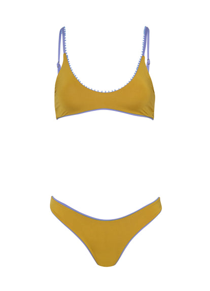  Maaji Deep Periwinkle Liberties Classic Bralette Bikini Top