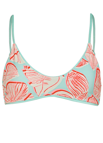  Maaji Blue Heaven Liberties Sporty Bralette Bikini Top