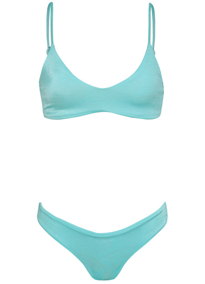  Maaji Blue Heaven Liberties Sporty Bralette Bikini Top