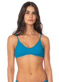 Maaji Lagoon Fog Liberties Classic Bralette Bikini Top