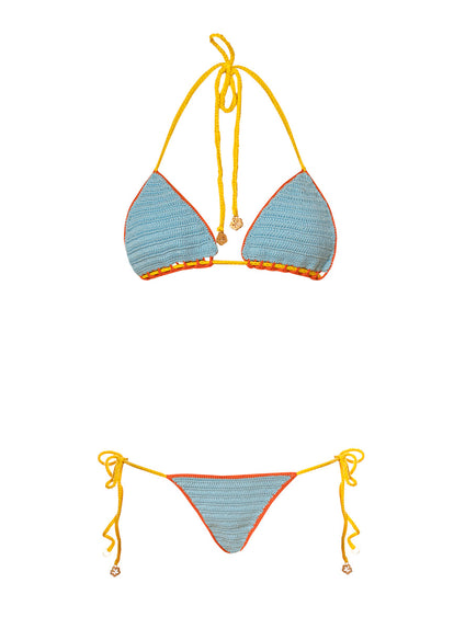  Foto de Ocean Drift Sunshiny Regular Rise Tie Side  Bikini Bottom by Maaji - Panties - Vestidos de Baño
