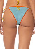 Maaji Ocean Drift Sunshiny Regular Rise Tie Side  Bikini Bottom