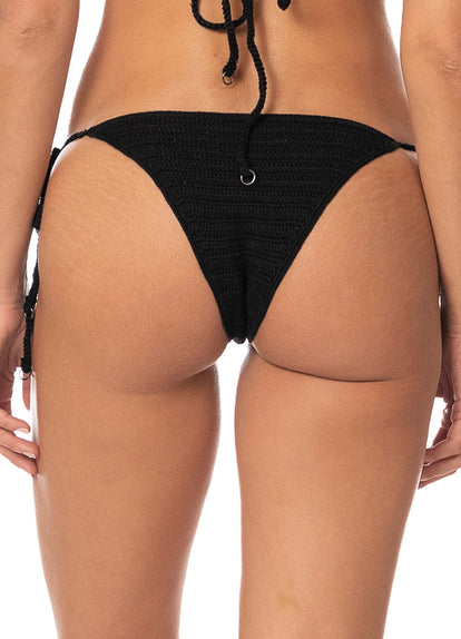 Thumbnail - Foto de Bloom Ritual Sunshiny Regular Rise Tie Side  Bikini Bottom by Maaji - Panties - Vestidos de Baño - 3