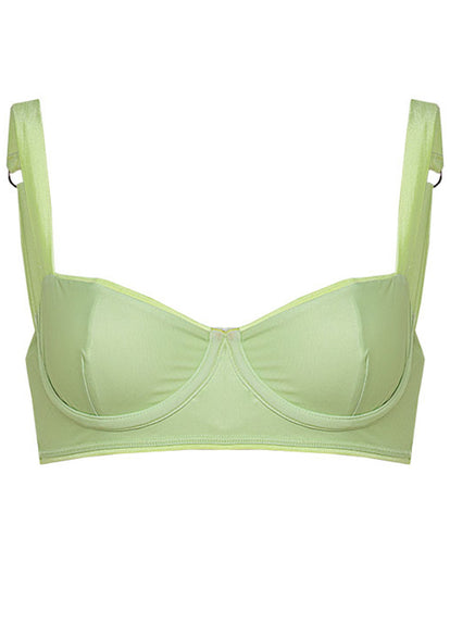 Thumbnail - Maaji Lemonade Green Serendipity Underwire Bikini Top - 8