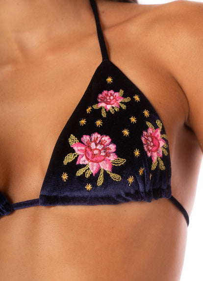 Thumbnail - Foto de Bouquet Bliss Balmy Sliding Triangle Bikini Top by Maaji - Tops - Vestidos de Baño - 2