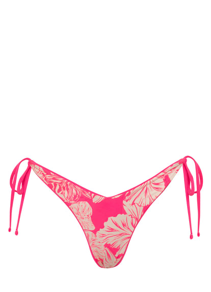 Thumbnail - Maaji Fucshia Sunseeker Regular Rise Tie Side Bikini Bottom - 7