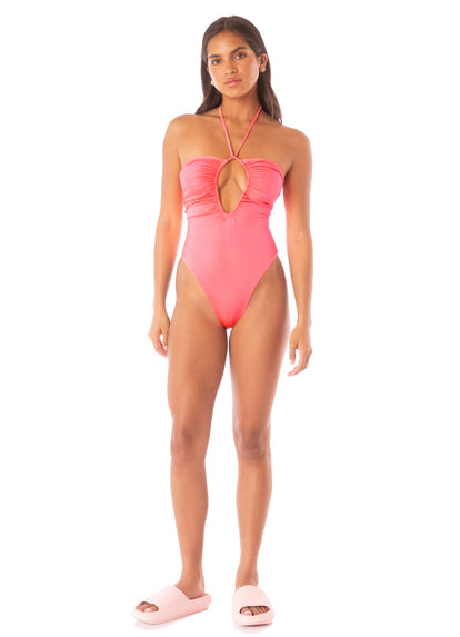  Foto de Cerise Royal V Plunge One Piece by Maaji - Enteros - Vestidos de Baño