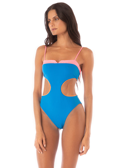 Thumbnail - Foto de Ocean Blue Maui Cut Out One Piece by Maaji - Enteros - Vestidos de Baño - 1