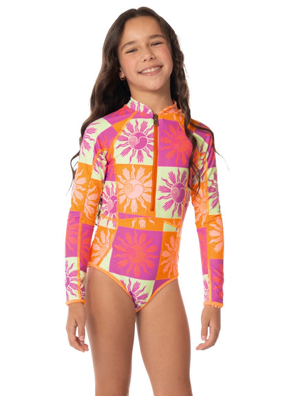 Thumbnail - Foto de Patch Play Moorea Girls One Piece Set by Maaji - Vestidos De Baño Para Niñas - Niñas - 1