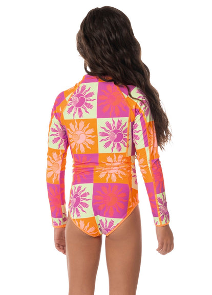 Thumbnail - Foto de Patch Play Moorea Girls One Piece Set by Maaji - Vestidos De Baño Para Niñas - Niñas - 2