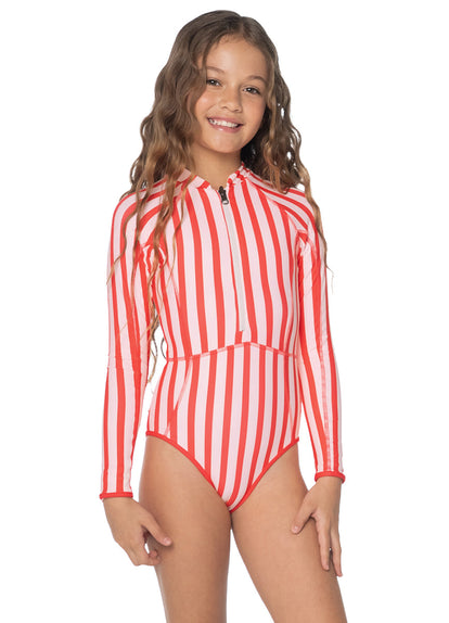 Thumbnail - Foto de Endless Tide Moorea Girls One Piece Set by Maaji - Vestidos De Baño Para Niñas - Niñas - 1