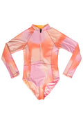 Maaji Pink Swirl Moorea Girls One Piece Set