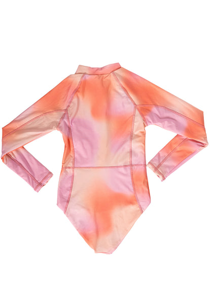  Foto de Pink Swirl Moorea Girls One Piece Set by Maaji - Vestidos De Baño Para Niñas - Niñas