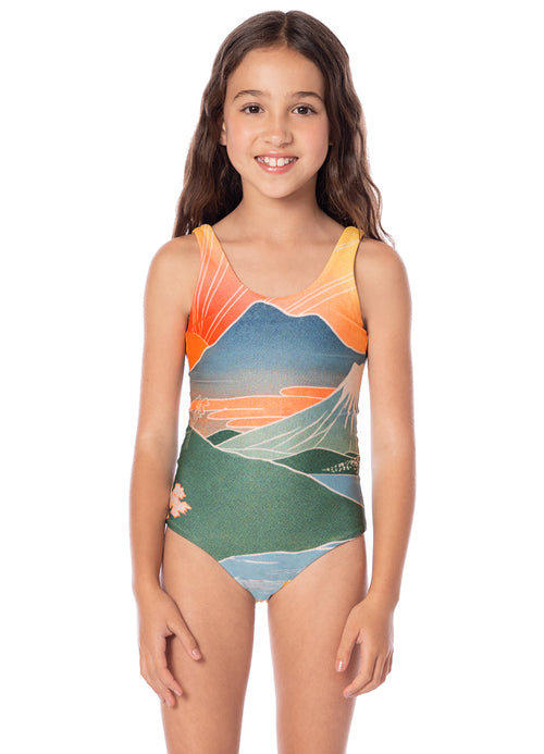 Main image -  Maaji Sakura Scenery Nosy Be Girls One Piece 