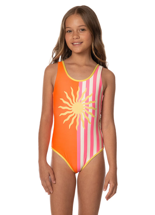Main image -  Foto de Sunlit Sky Nosy Be Girls One Piece Set by Maaji - Vestidos De Baño Para Niñas - Niñas